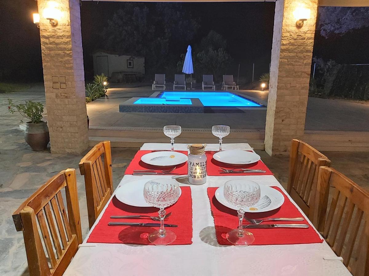 Fiore Di Rodi - Private Pool, Jacuzzi And Barbecue Ialysos  Ngoại thất bức ảnh